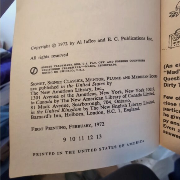 Vintage MAD Book Lot: Al Jaffee & Vernard Eller - First/Early Paperback Prints - Picture 3 of 5